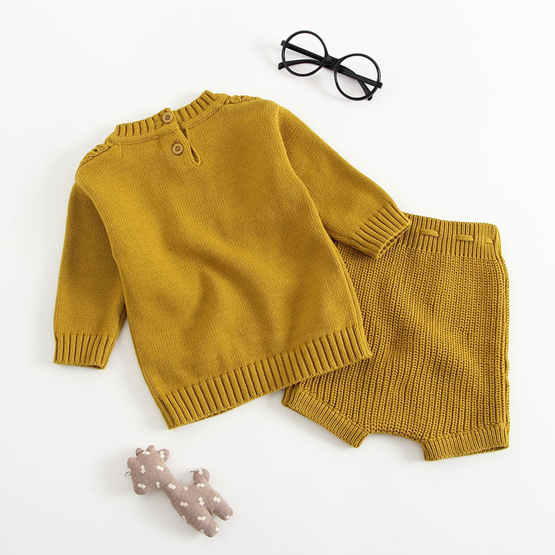 Unisex Baby Sweater Set