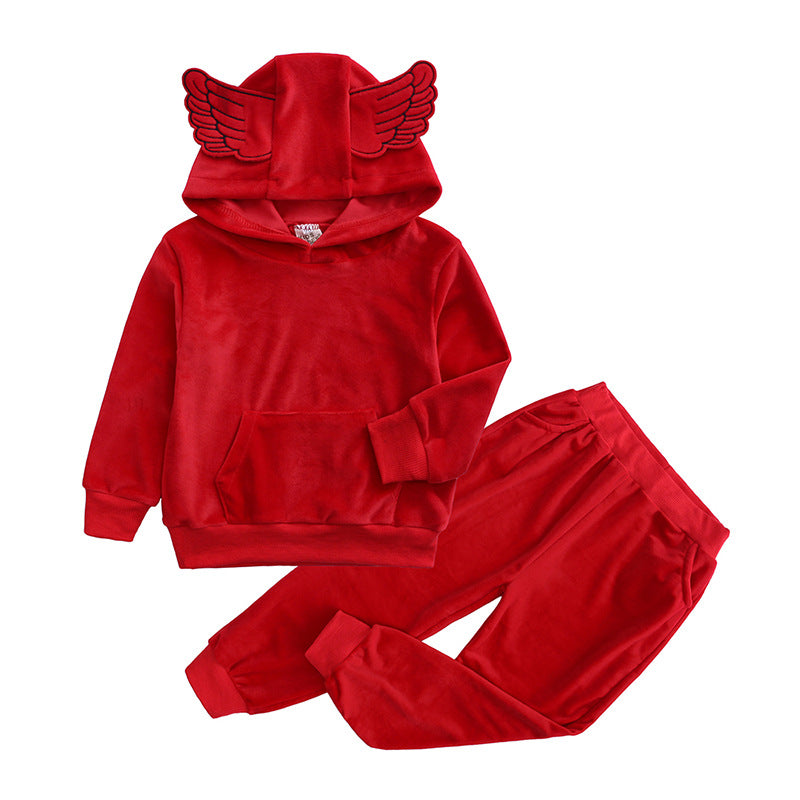 Unisex Velour Baby Sweatsuits
