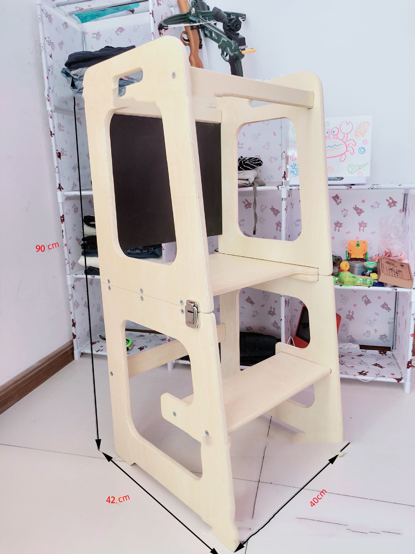 Montessori Learning Tower / Kitchen Helper Baby Step Up Stool Ladder