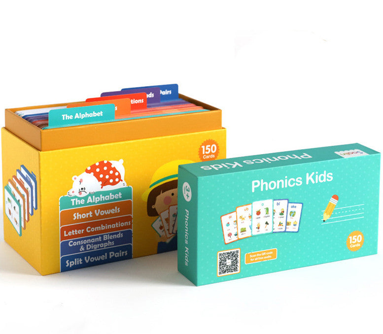 Toddler Reading Flash Card Set of 5 Levels with Workbooks