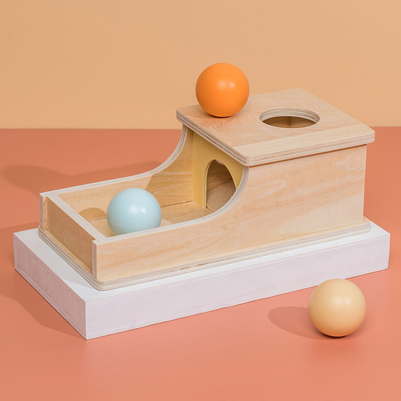 Wooden Montessori Education Set - Target Boxes Drawers Boards & Drum