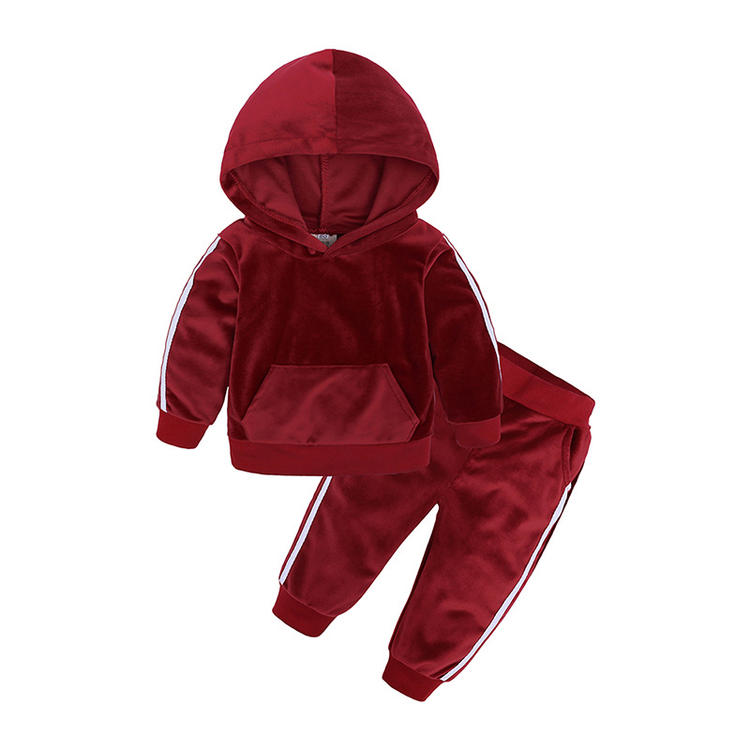 Unisex Velour Baby Sweatsuits