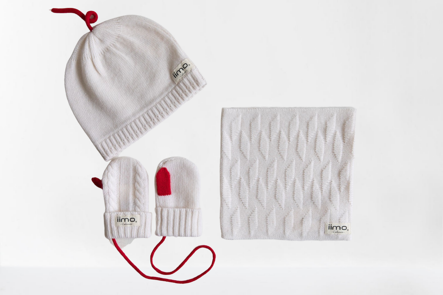 iimo Red / White Cashmere Collection (Limited Edition)