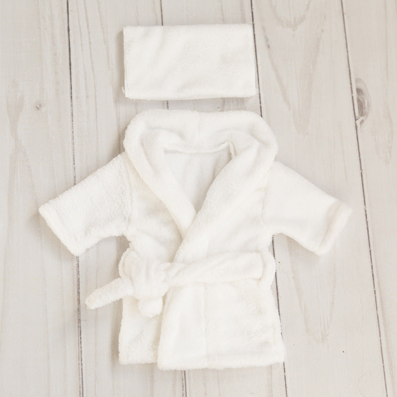 Newborn “Spa Day” Bathrobe Photoshoot Outfit