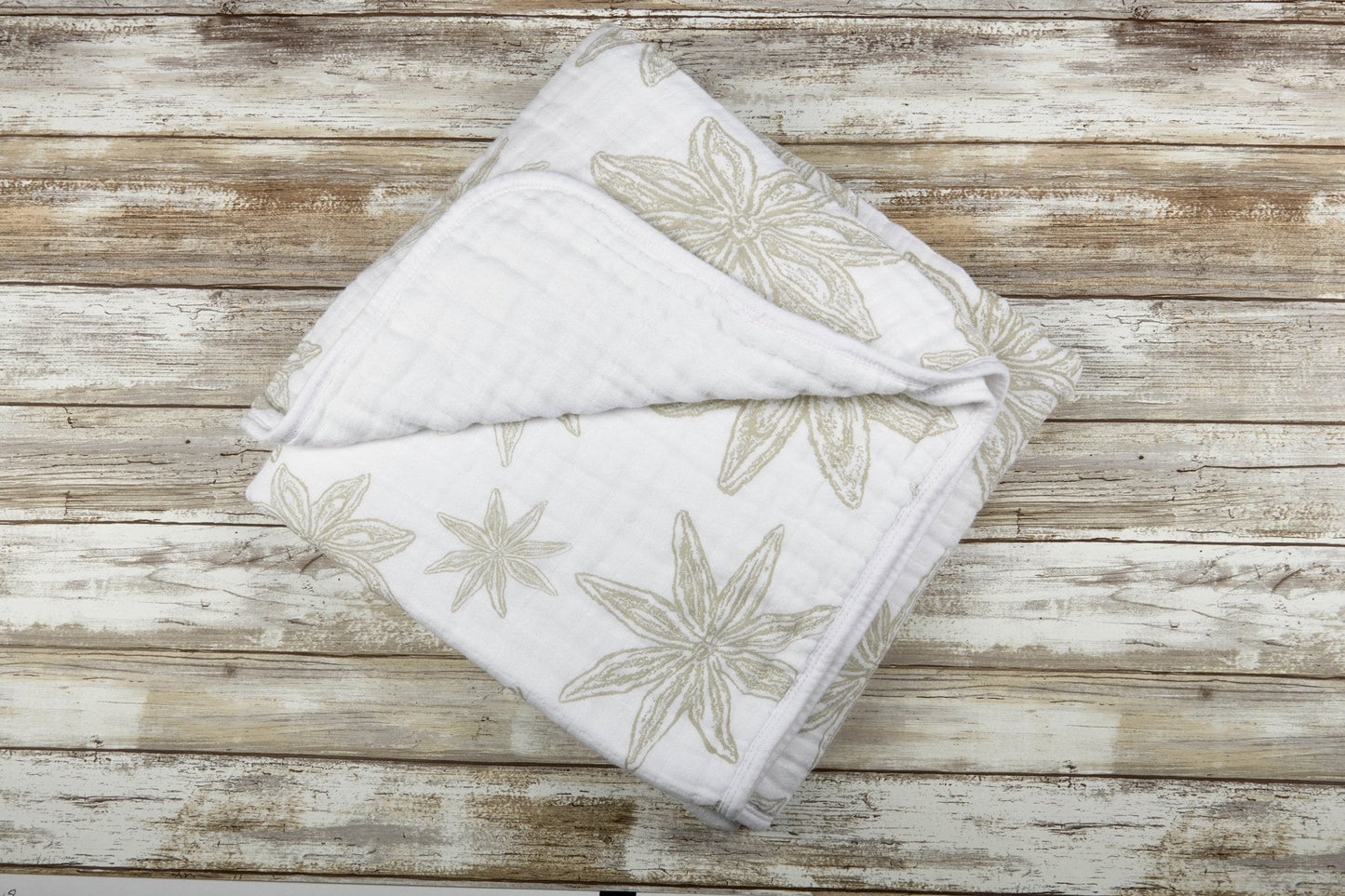 Boho Fields Cotton Muslin Blanket
