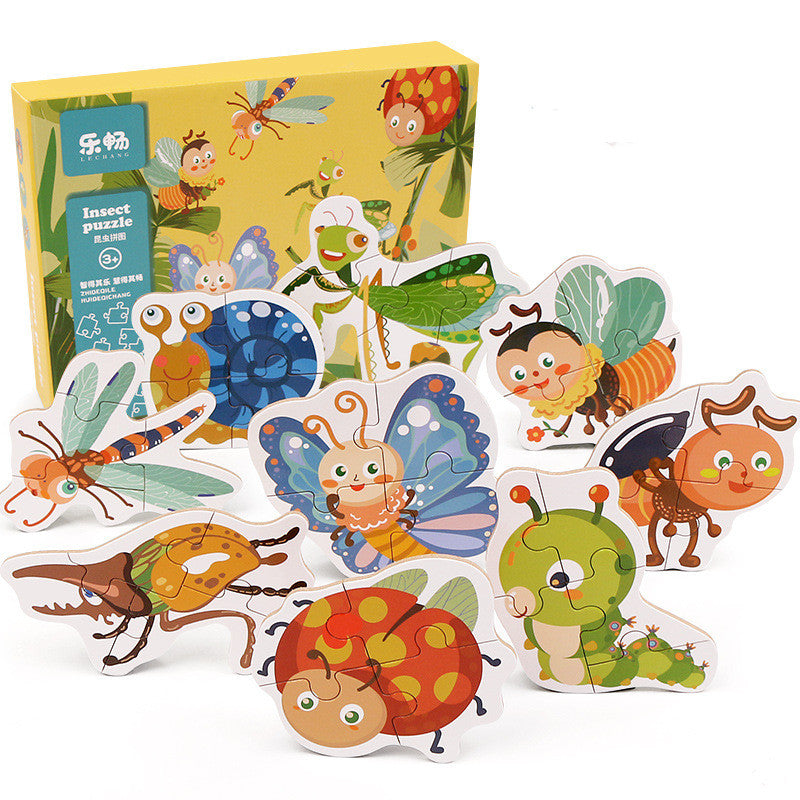 Wooden Puzzle Children's Educational Intelligence Toddler Advanced Early Education Toy