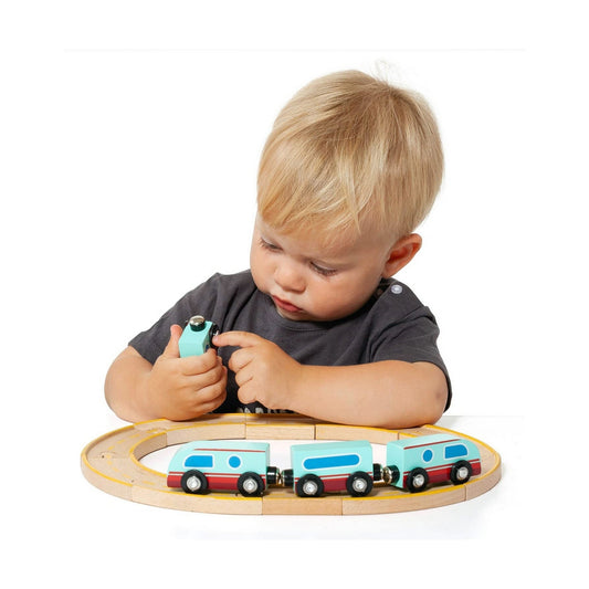 Pull-Along Train by Moltó Wood
