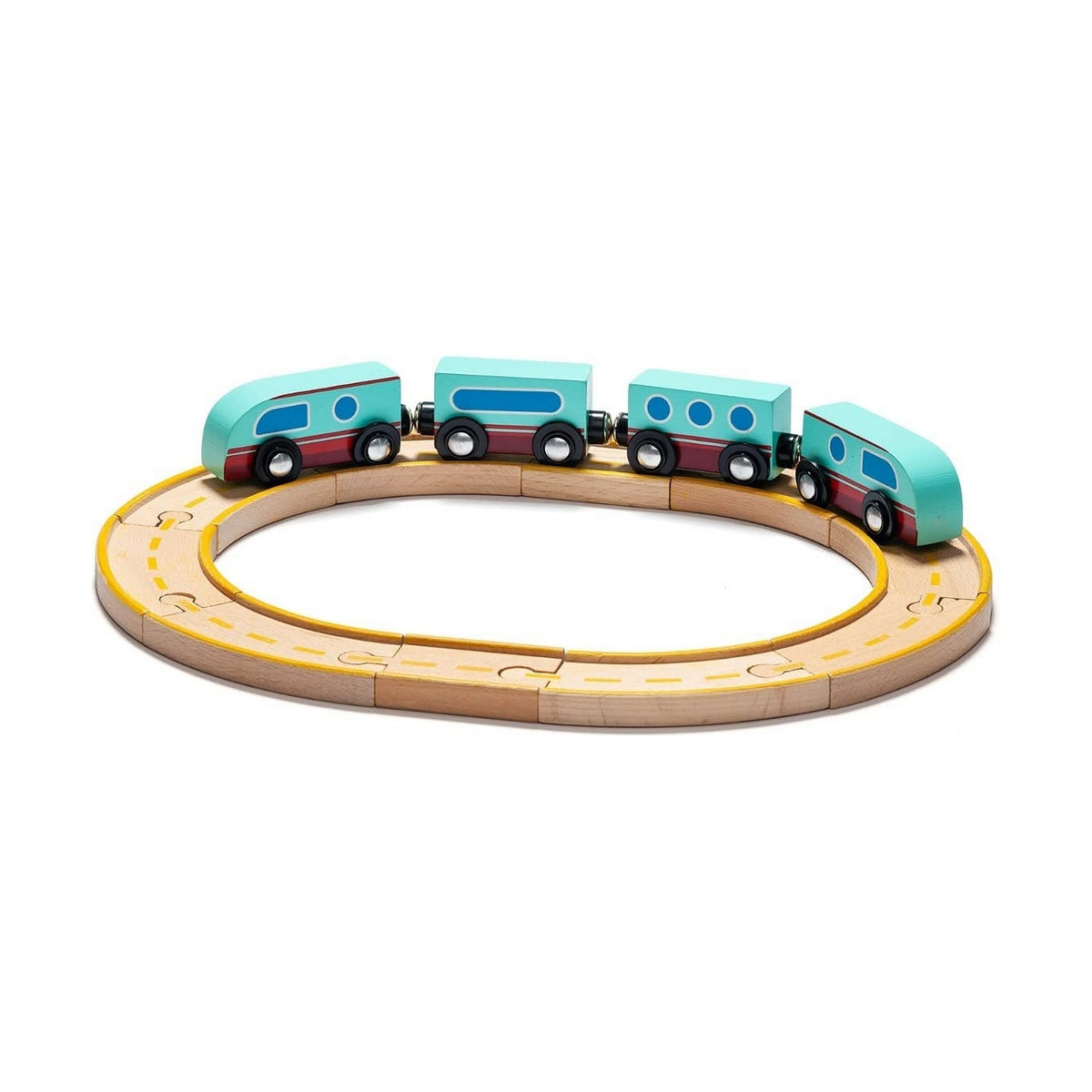 Pull-Along Train by Moltó Wood