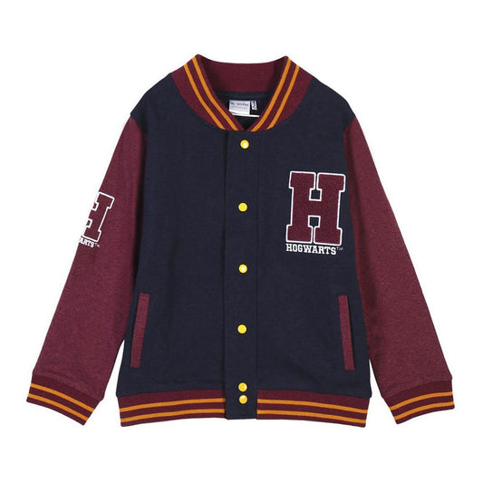 Cute Hogwarts piece for your Harry Potter fan.  Children's Hogwarts Letter Jacket Dark Blue   Color: Dark blue with Burgundy arms and Yellow accents  Material: 65% cotton and 35% polyester Gender: Children's Style: Casual Type: Jacket