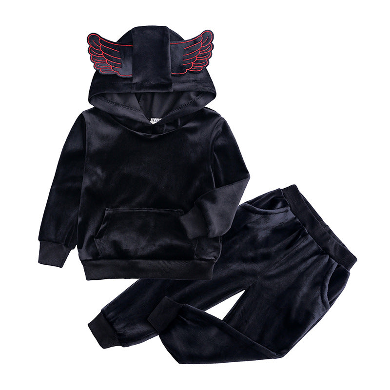 Unisex Velour Baby Sweatsuits