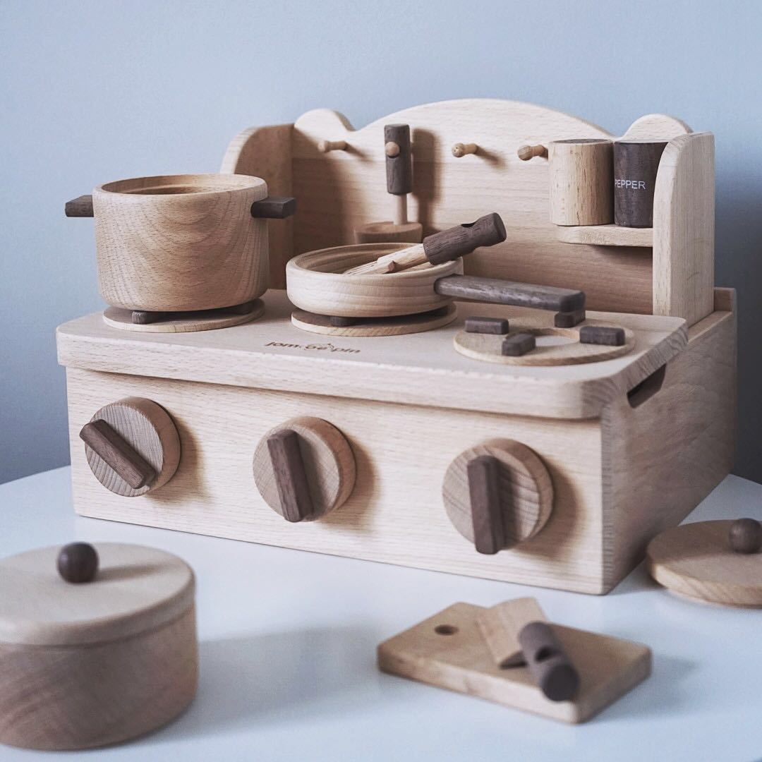Children’s Wooden Kitchen Playsets