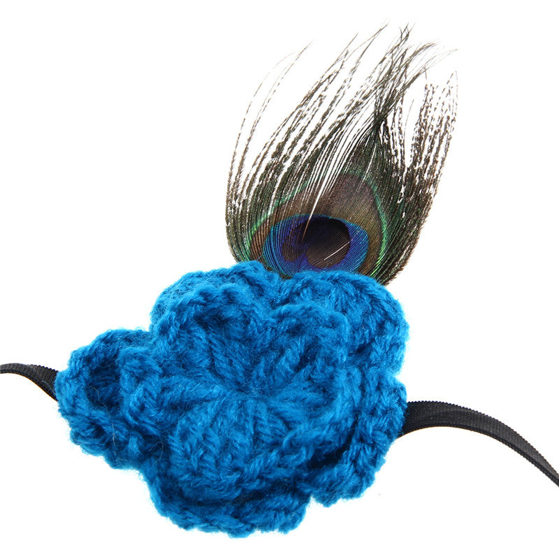 Newborn Photoshoot Outfit Peacock Feathers and Headband