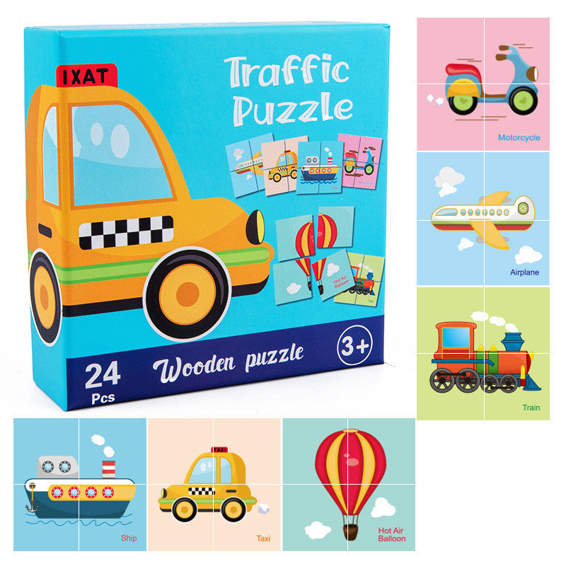 Toddler’s Wooden Puzzles