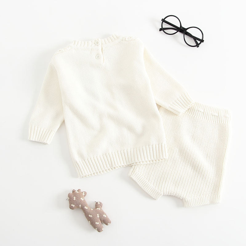 Unisex Baby Sweater Set