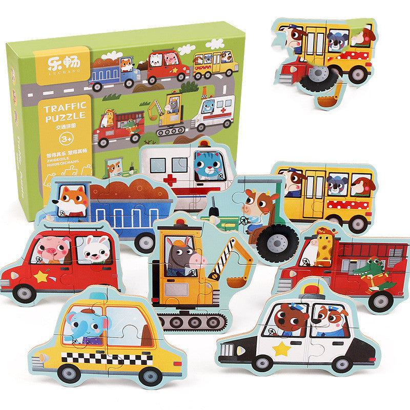 Wooden Puzzle Children's Educational Intelligence Toddler Advanced Early Education Toy