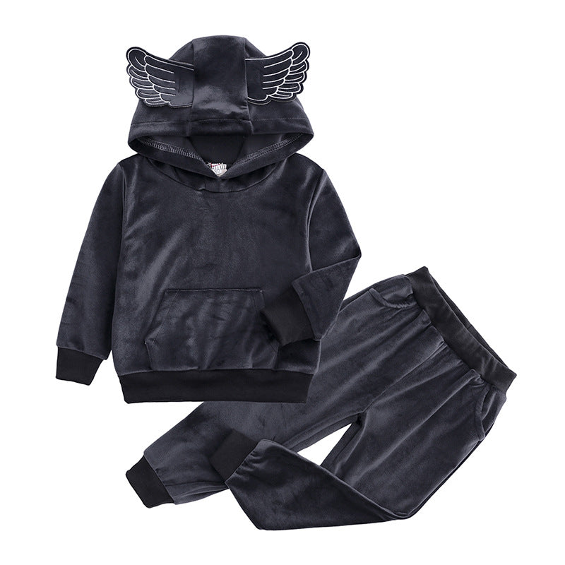 Unisex Velour Baby Sweatsuits