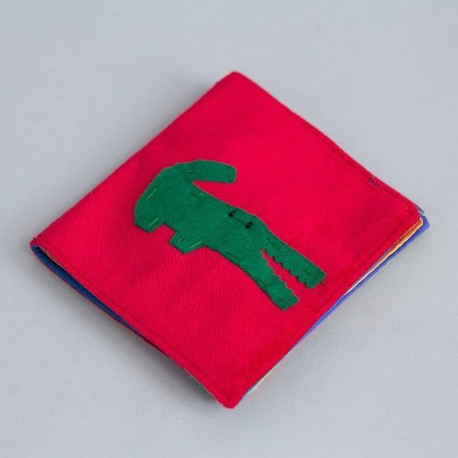Handcrafted Spanish/English Animal Book