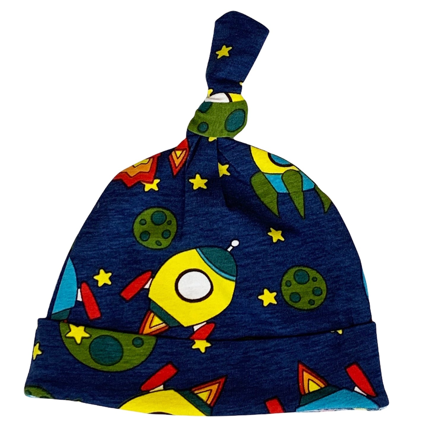Baby Boys Layette Space Ship Onesie Pants Cap 3pc Gift Set