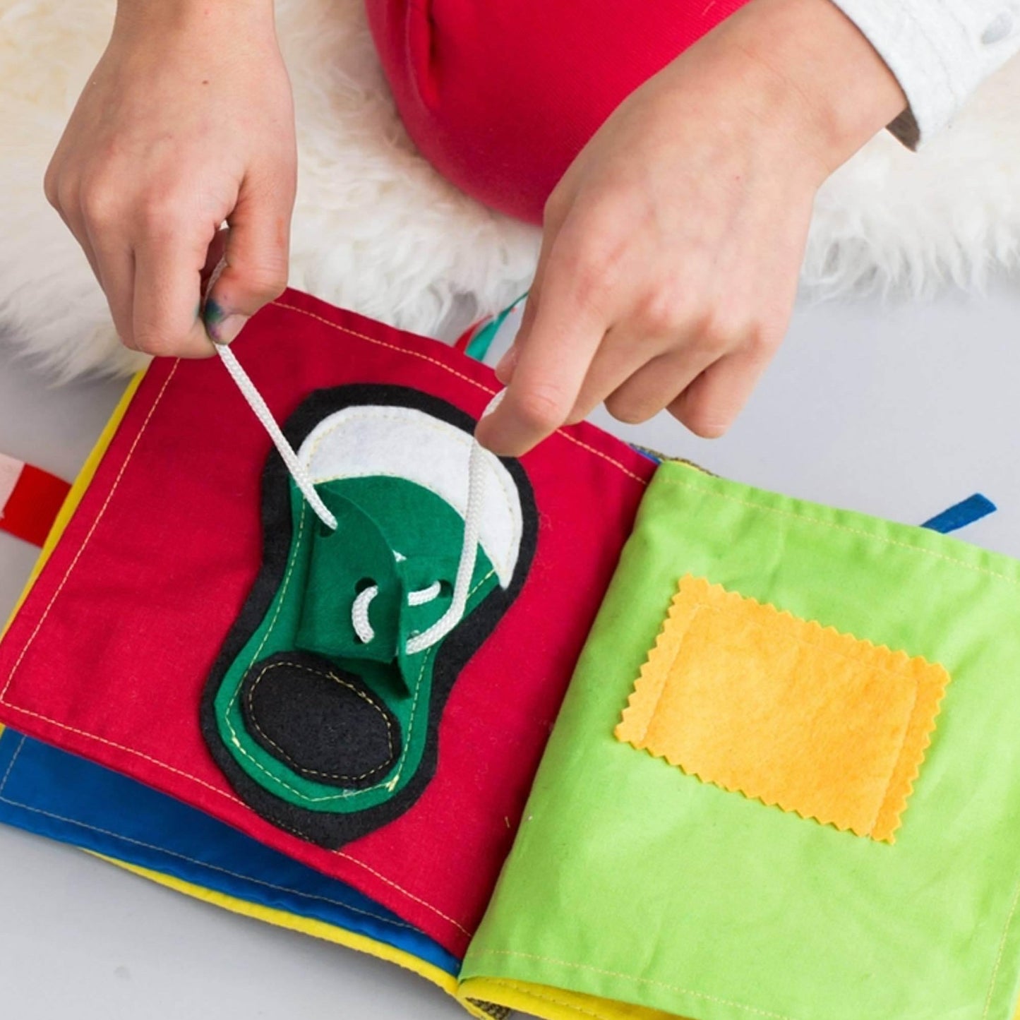 Handcrafted Kids’ Quiet Activity Book