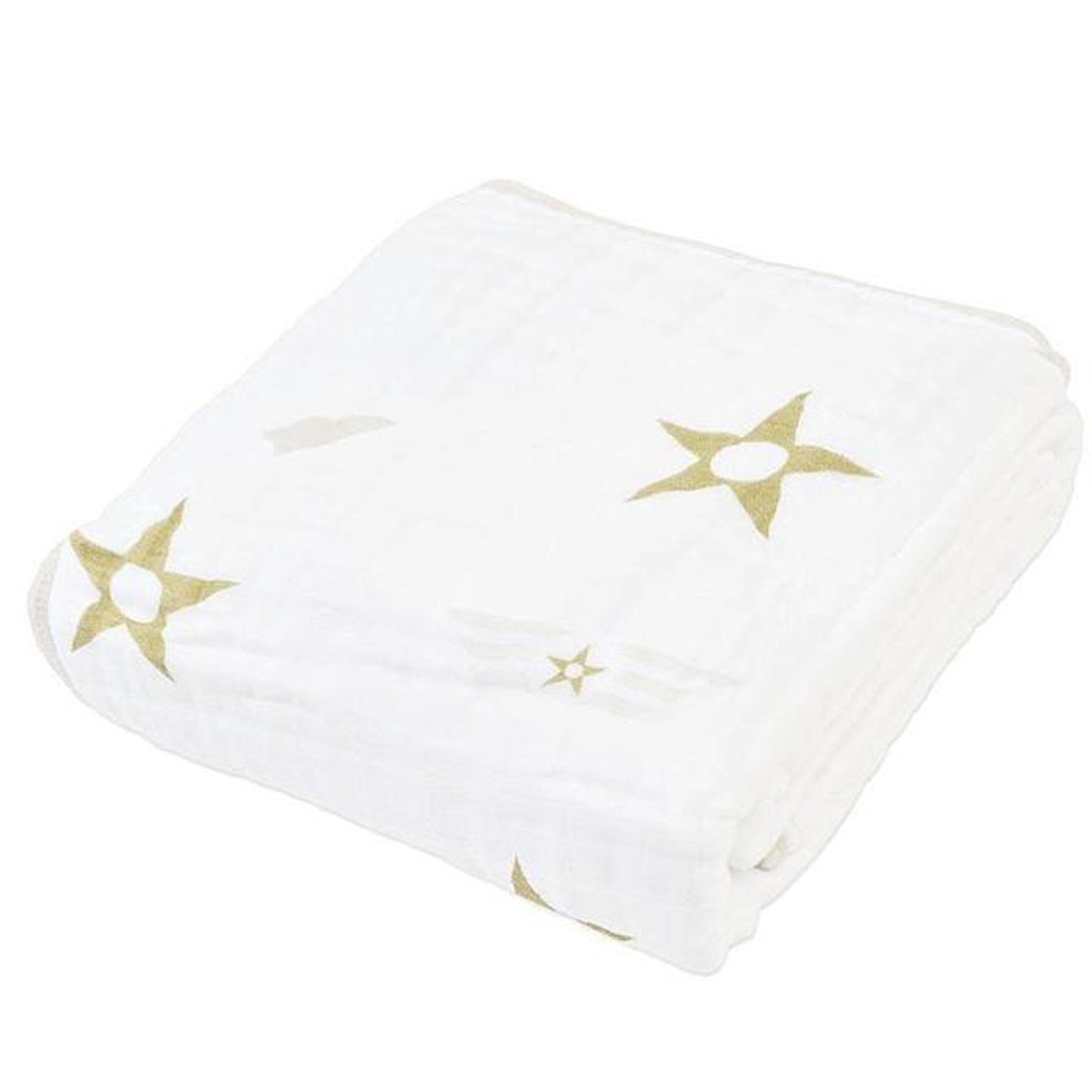 Flying Elephant Cotton Muslin Blanket - Reversible