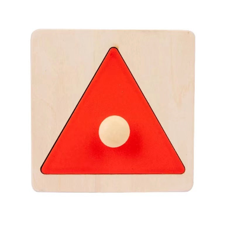 Montessori Teaching Aid Geometric Panel Intelligence Puzzles