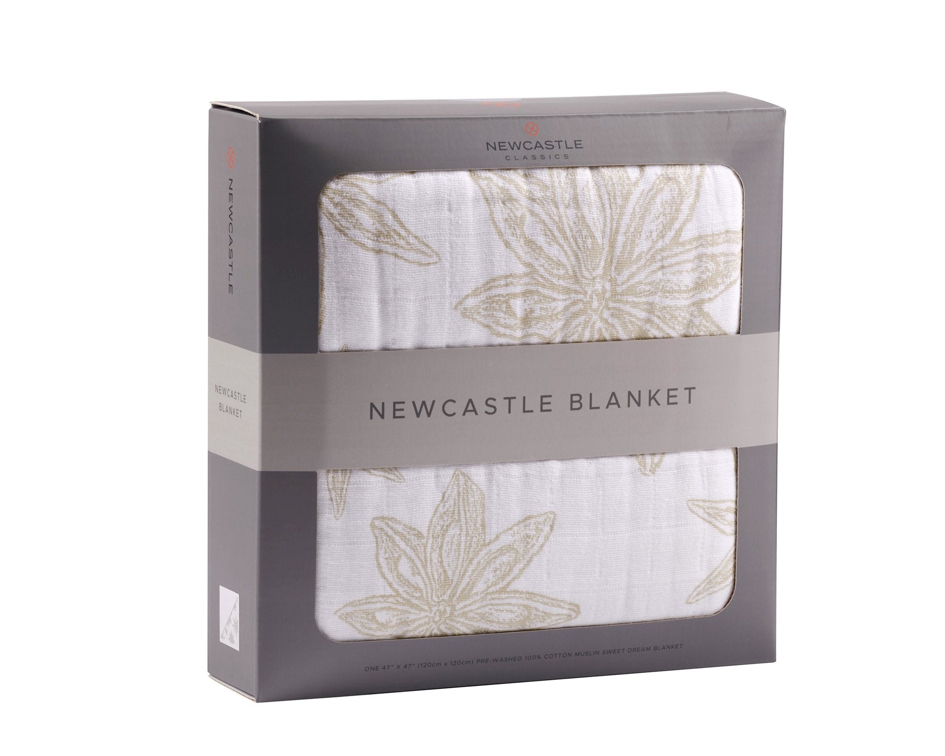This elegantly designed floral blanket could double as a throw or be a great backdrop for a Tummy Time photo shoot in the park. Kids love snuggling up with this lush comfy, cozy, and cuddly four layer 100% natural cotton muslin blanket. Soft breathable and versatile blanket is made of natural cotton fibers. Perfect for home or on the go.