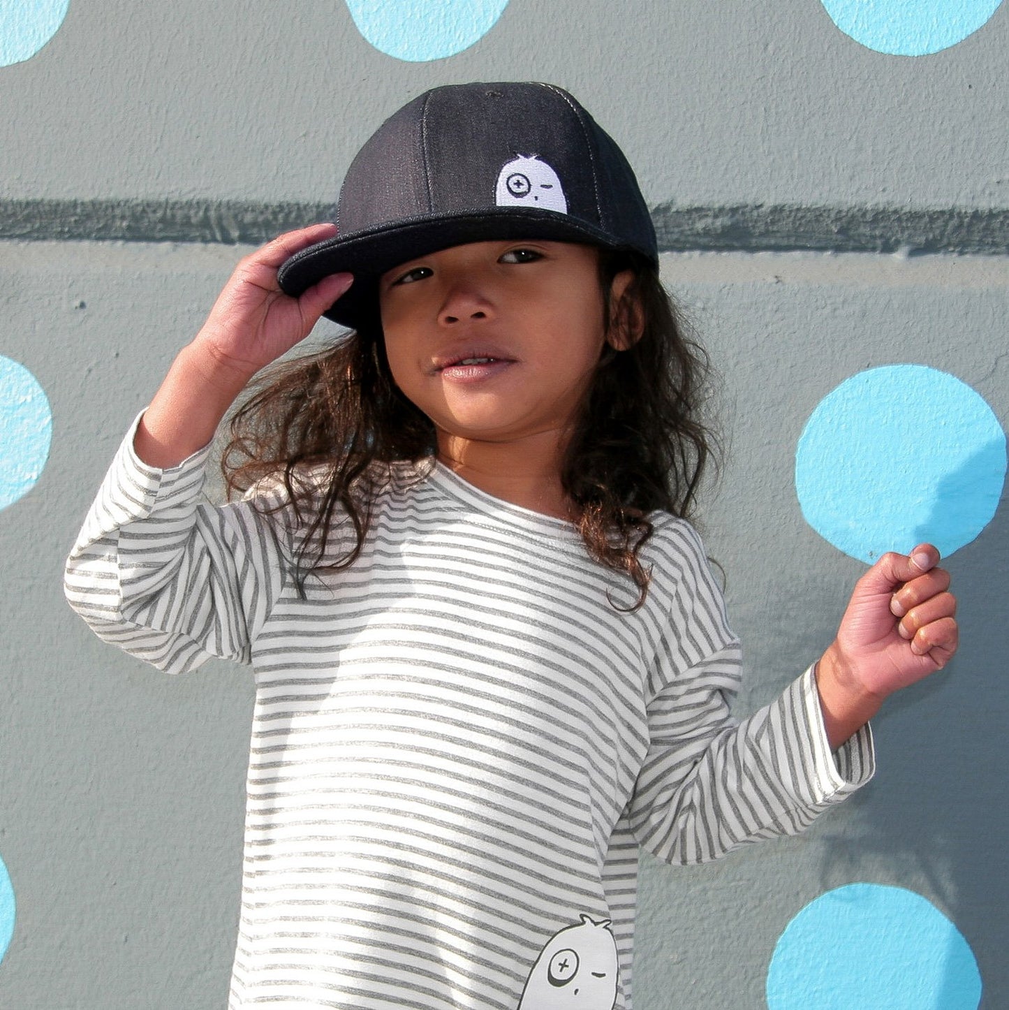 Denim Snapback - Kids Cap