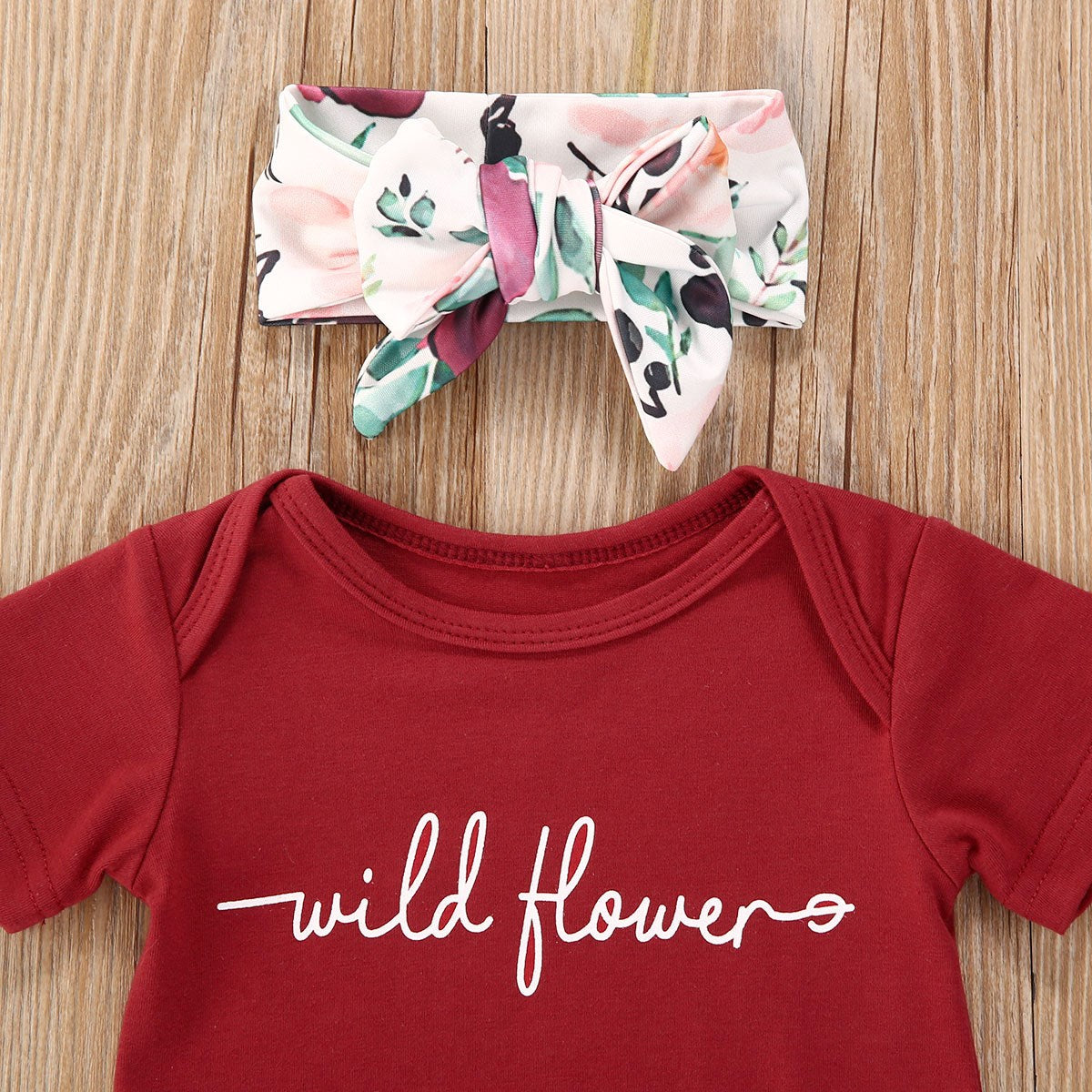 Baby Girl Cotton Set ‘Wildflower’