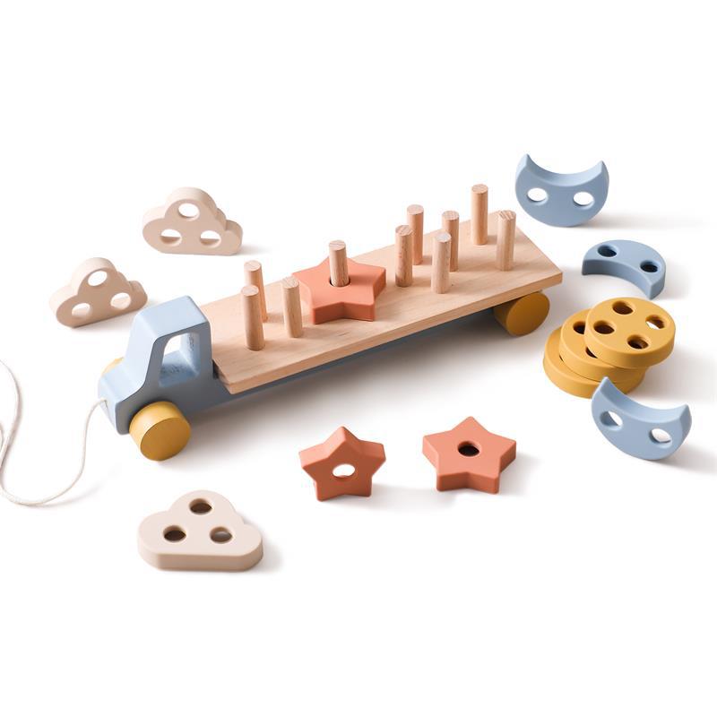 Creative Children's Wooden Small Airplane Toy Puzzle Exercise