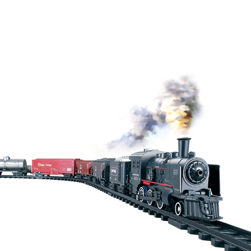 Retro Steam Train Track Toy Sets - 3 Options