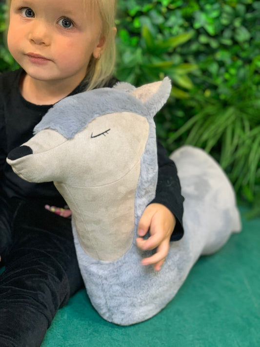 Handmade Soft Toy - Pillow "Wolf"