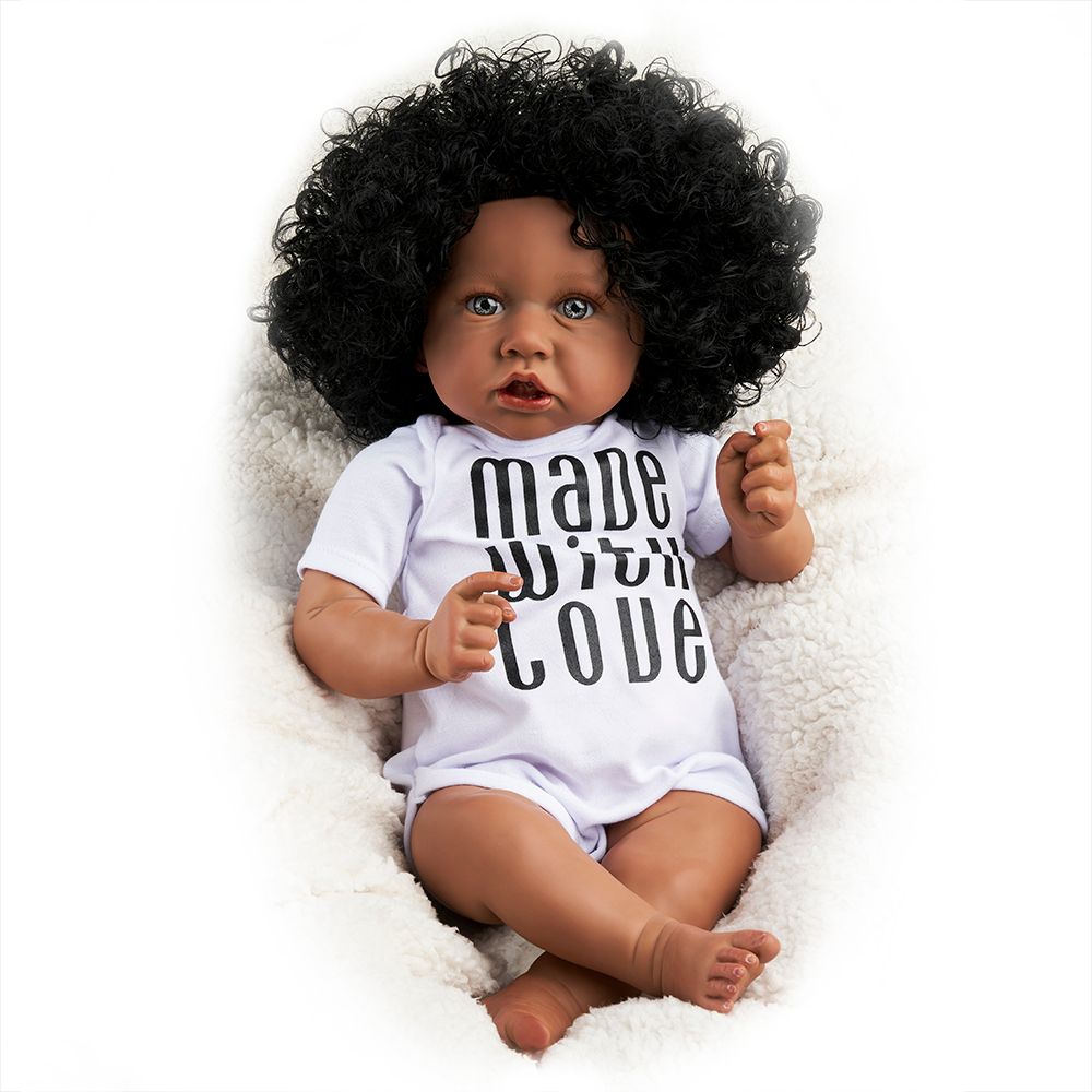 Reborn Baby Doll "Made with Love" 22 in.