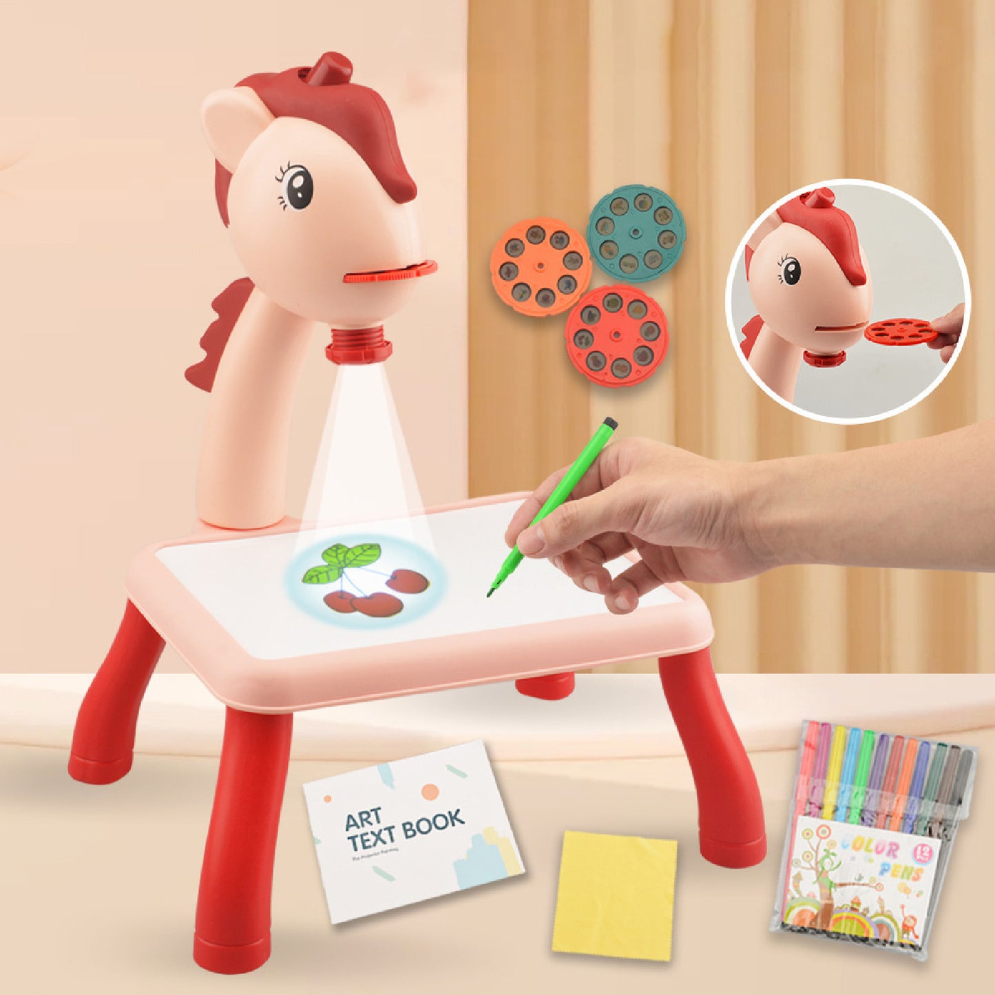 Projector Musical Drawing Desk