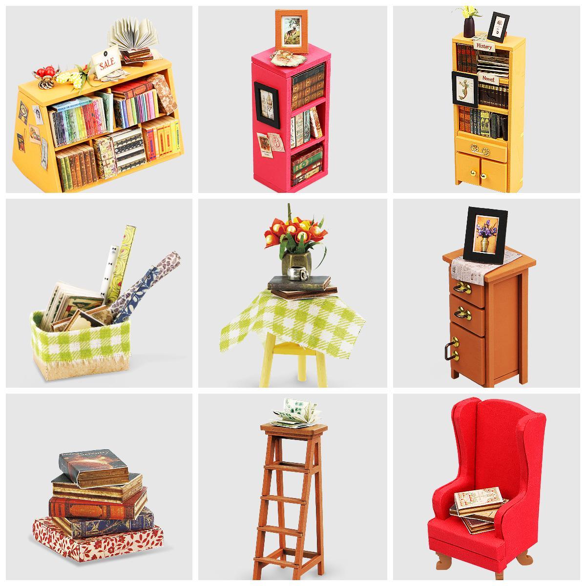 🏠 MINI ROOM DESIGN – Expand your imagination with this DIY Kit! Our miniature model kits come in a variety of sizes and themes, but they all have this in common: creative and cozy. It’s a charming choice for home décor to put on any bookshelf or desktop in your homes, and it’s also a great activity for anyone, whether or not you are a hobbyists or artsy crafty person. Great for men, women, boys and girls, this quiet do-it-yourself activity is perfect for the entire family (ages 14+).