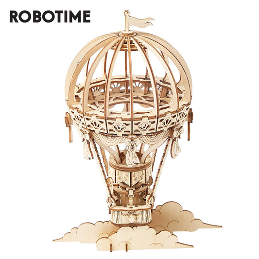 Hot Air Balloon Model 3D Wooden Puzzle