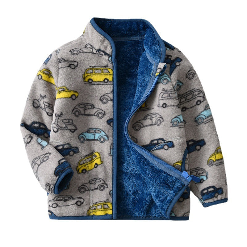 Warm Polar Fleece Cars & Vans Jacket