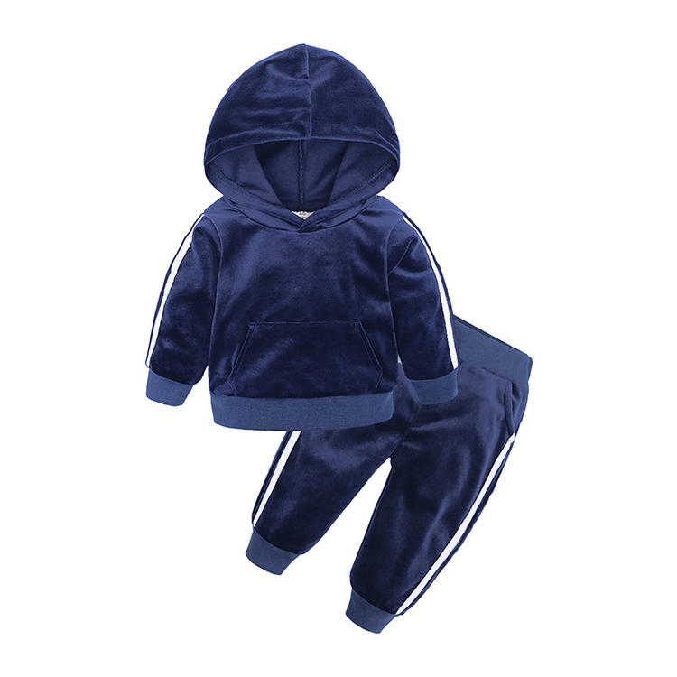Unisex Velour Baby Sweatsuits
