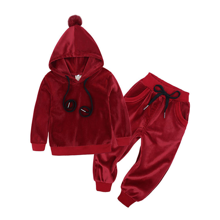 Unisex Velour Baby Sweatsuits