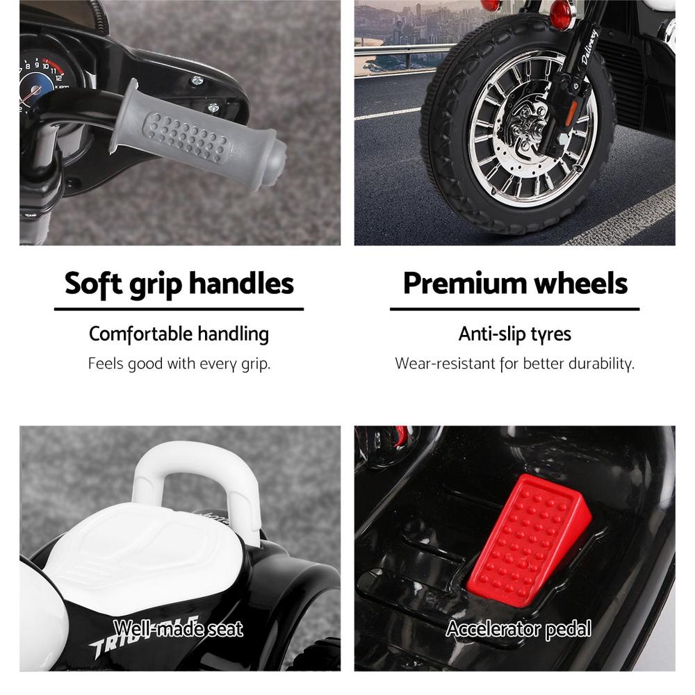 Harley Inspired Kids Ride On Tricycle Motorbike