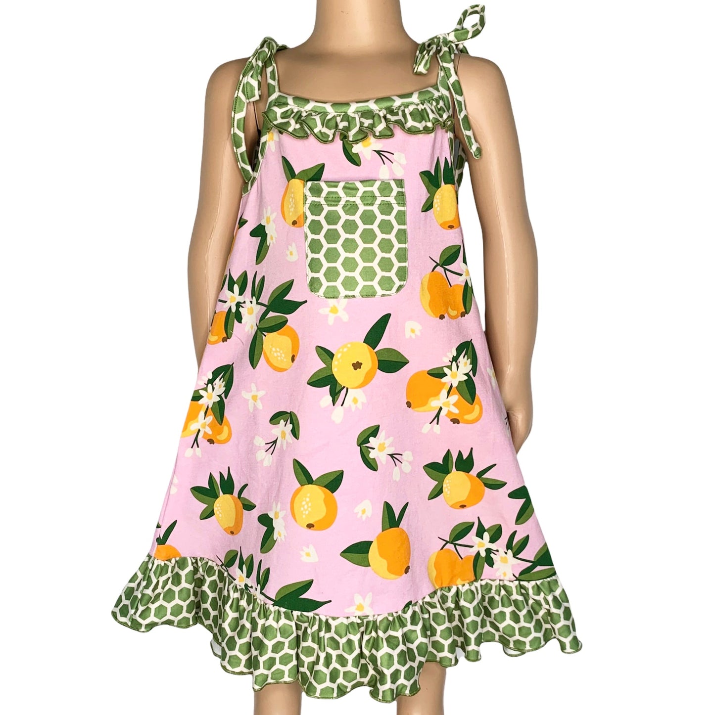 Pretty as a Peach Pink Spaghetti Strap Dress